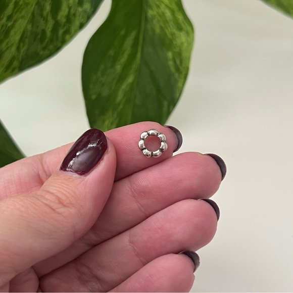 Retired Pandora Big Bubble Spacer Charm - Picture 4 of 8